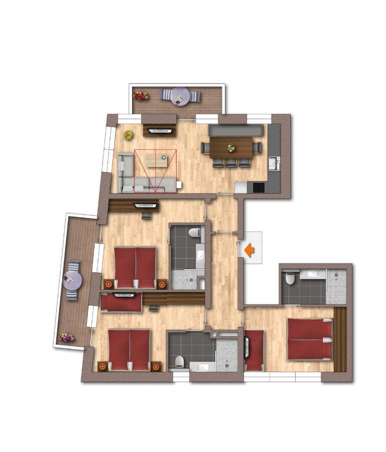 Alma Appartements 迈尔霍芬 外观 照片