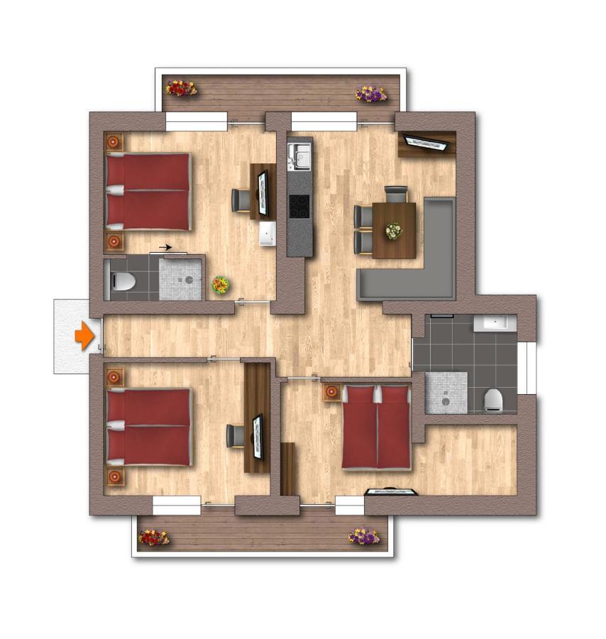 Alma Appartements 迈尔霍芬 外观 照片