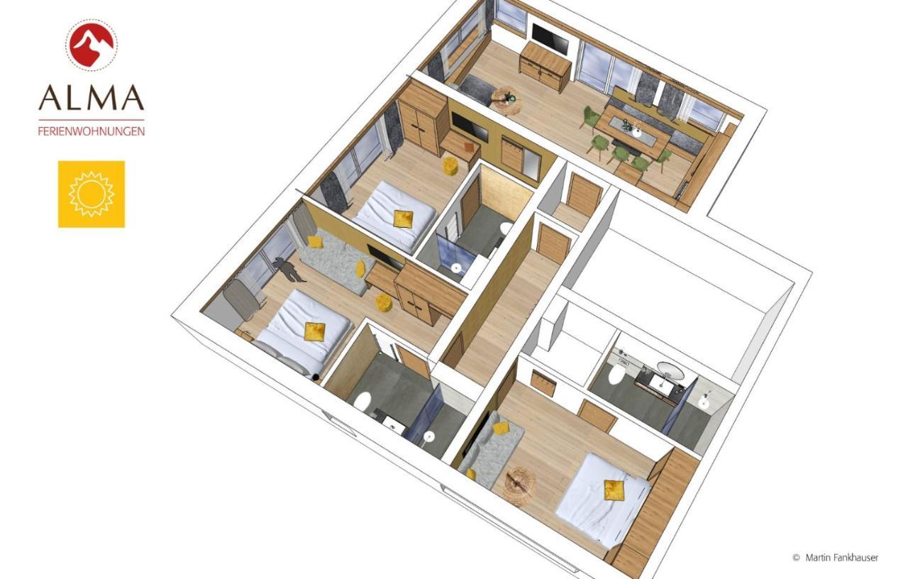 Alma Appartements 迈尔霍芬 外观 照片