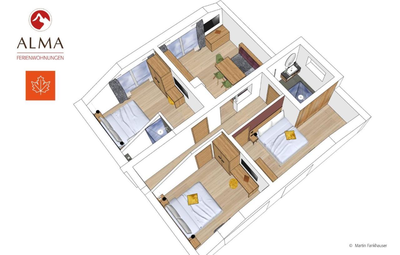 Alma Appartements 迈尔霍芬 外观 照片