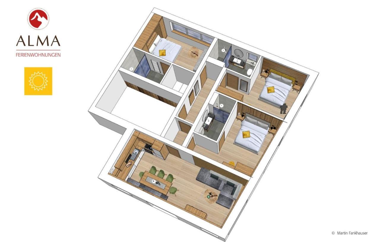 Alma Appartements 迈尔霍芬 外观 照片